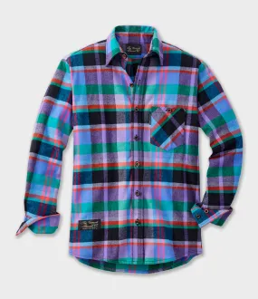 Fitted Flannel Shirt - Garden Island