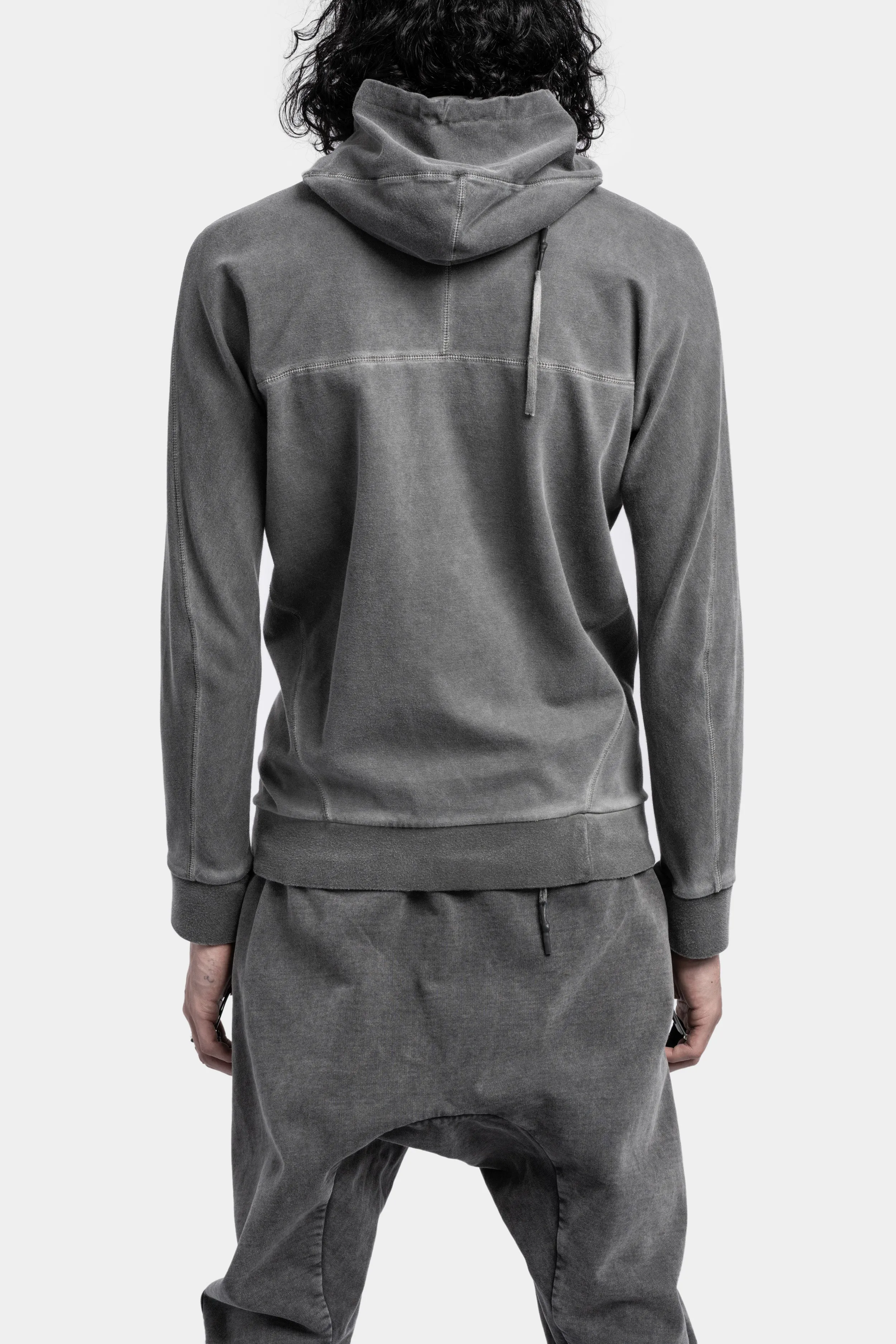 H1B - Cold dye hood sweatshirt