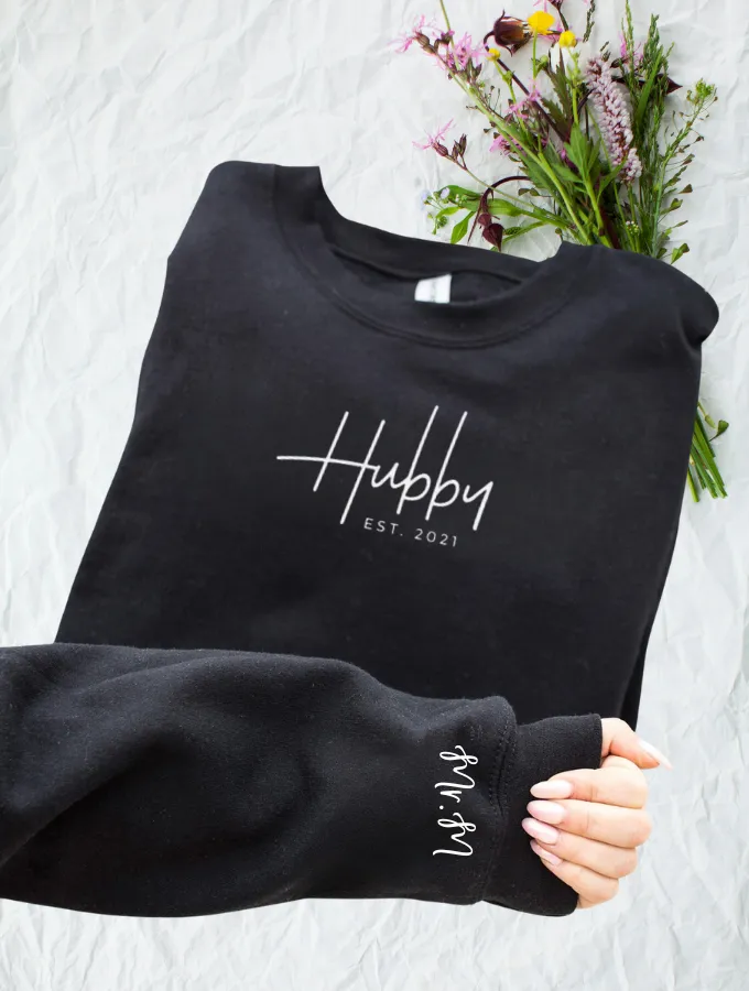 HUBBY MOD SWEATER - BLACK