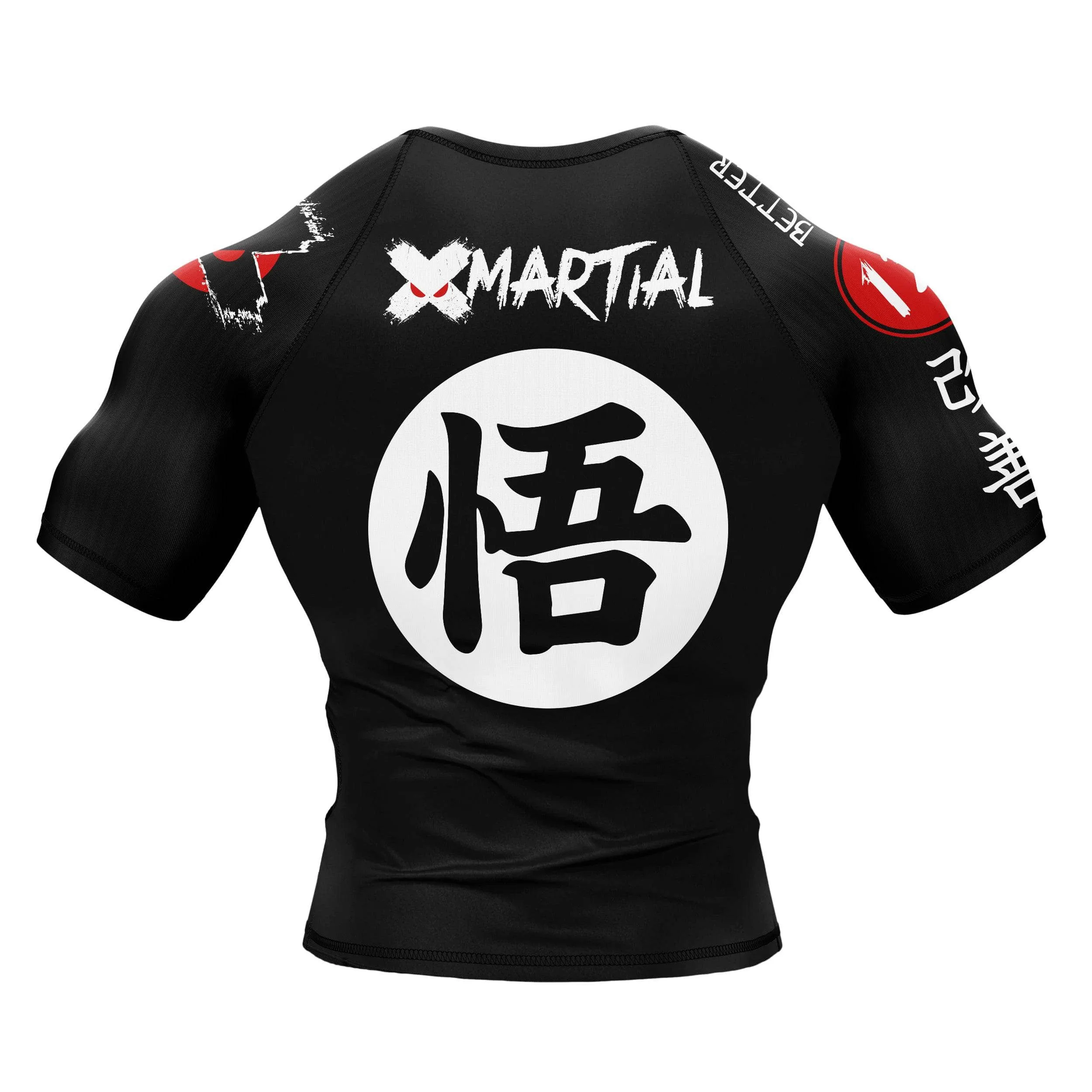 Kanji Black Rash Guard