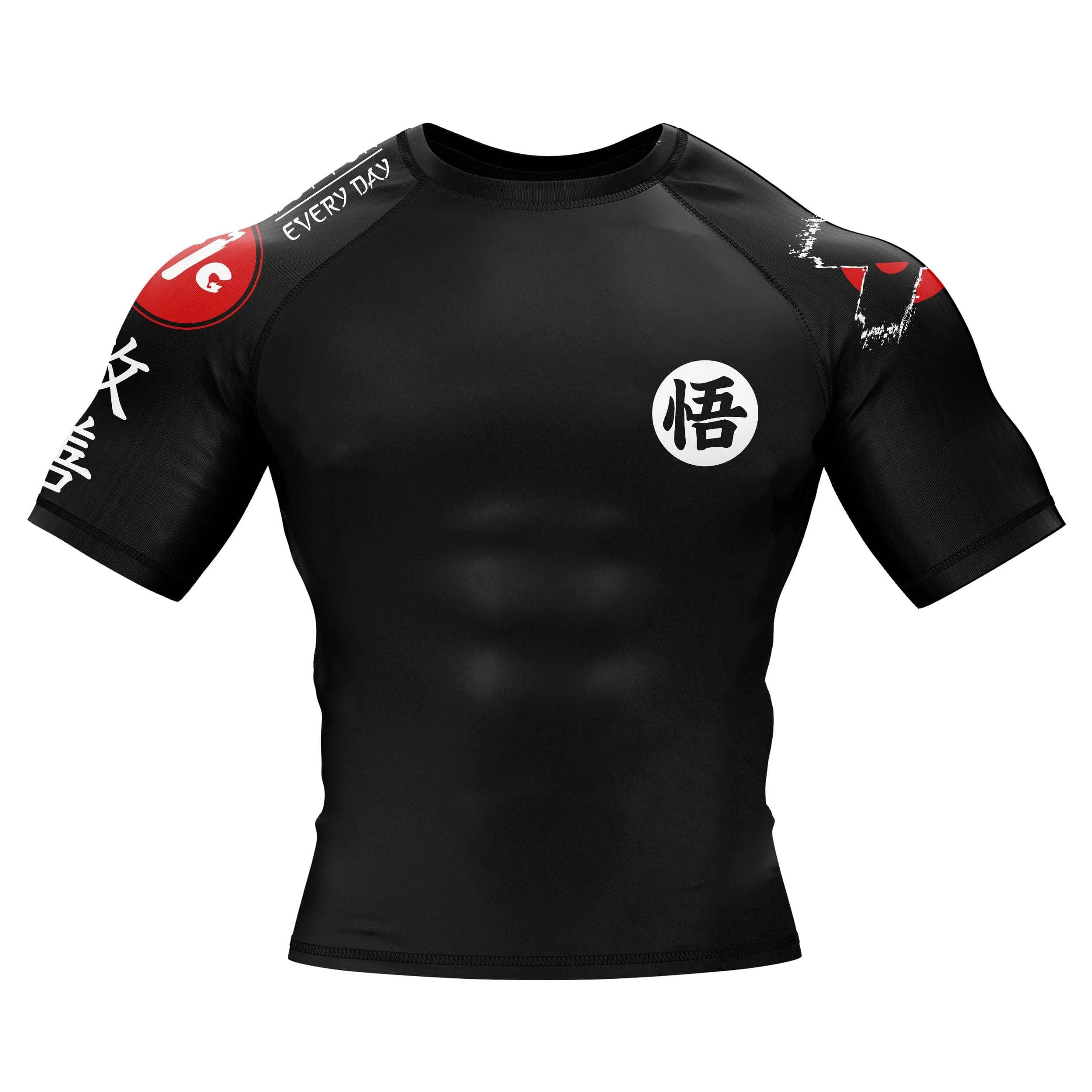 Kanji Black Rash Guard