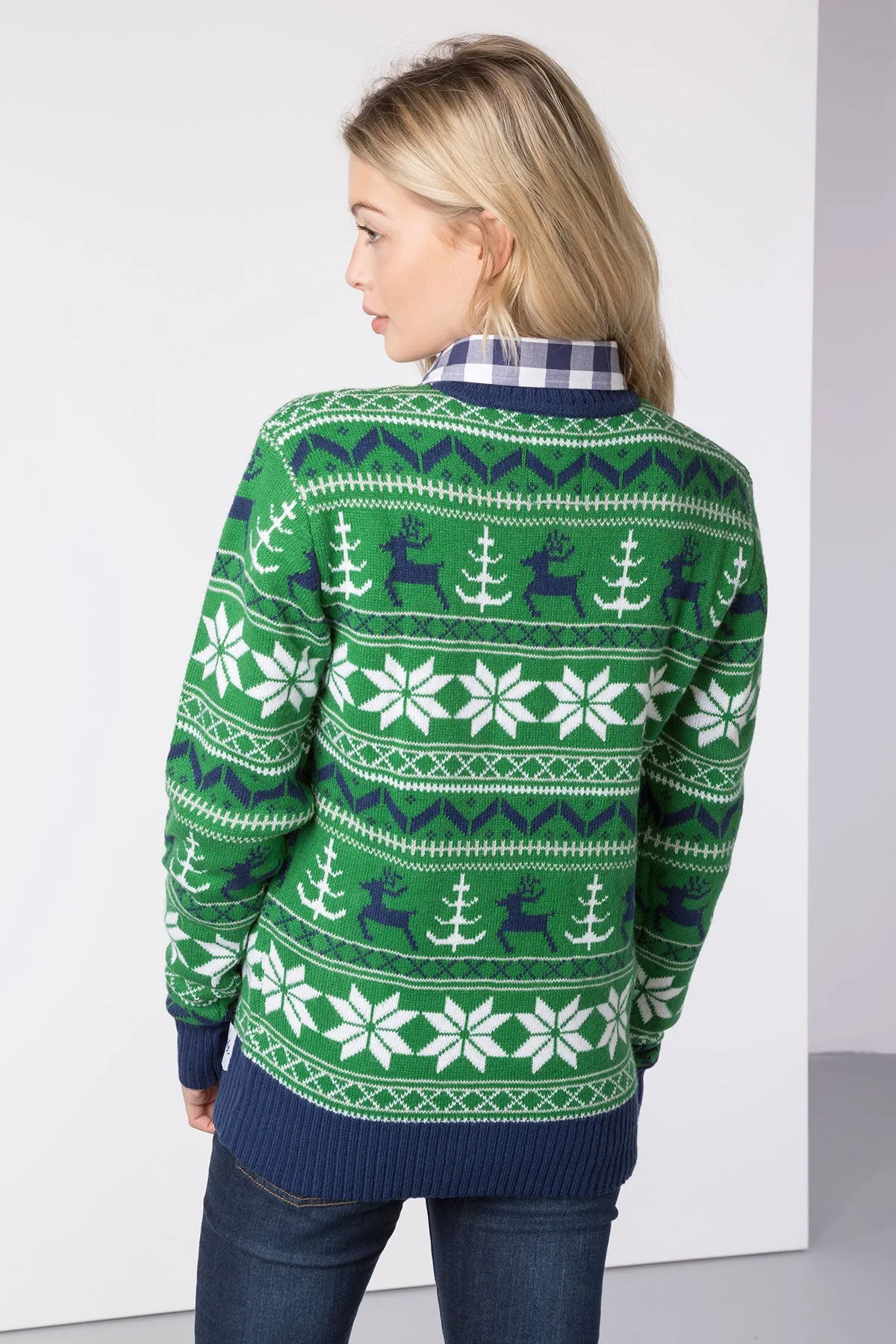 Ladies Relaxed Fit Christmas Jumper