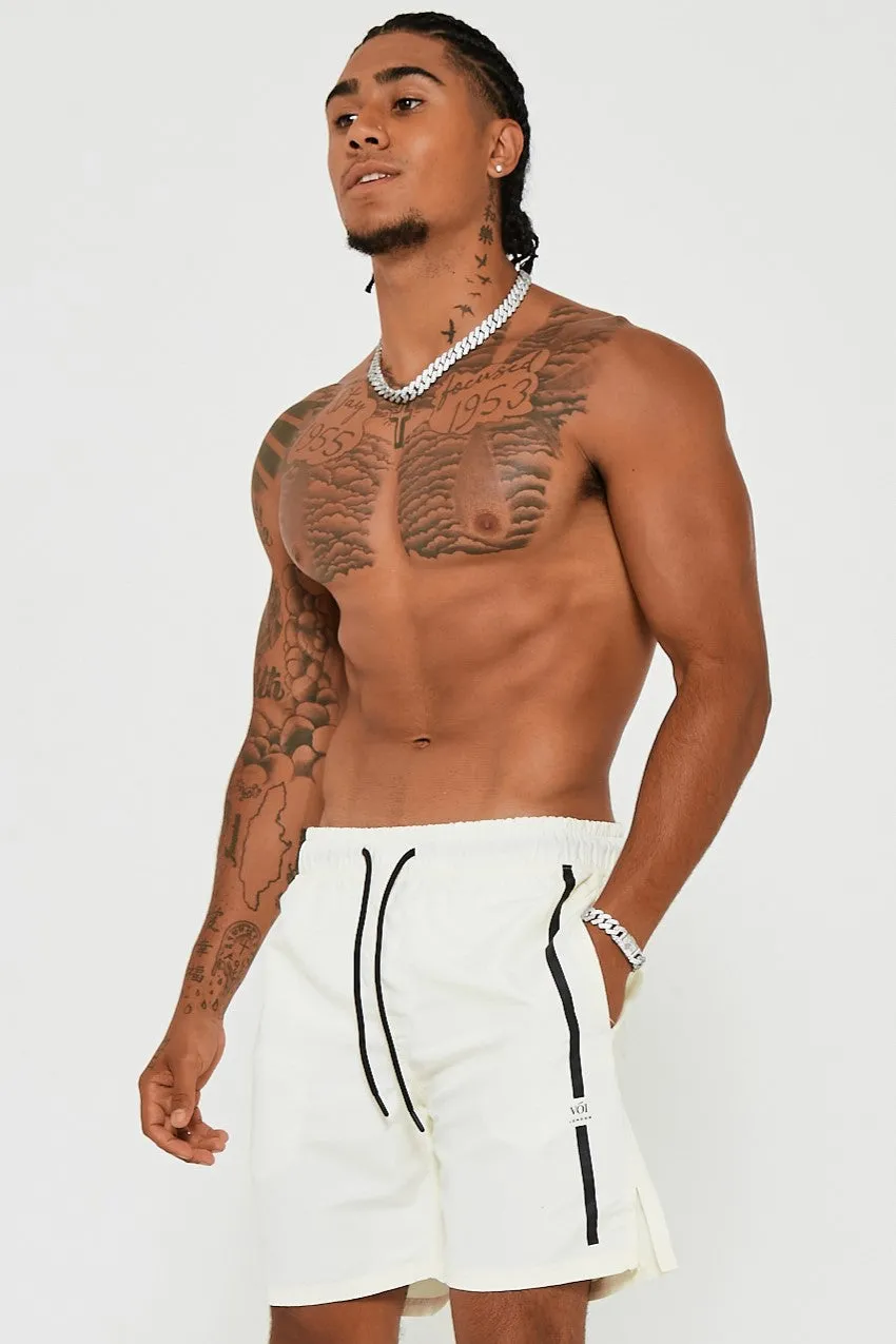 Langdon Swim Short - White