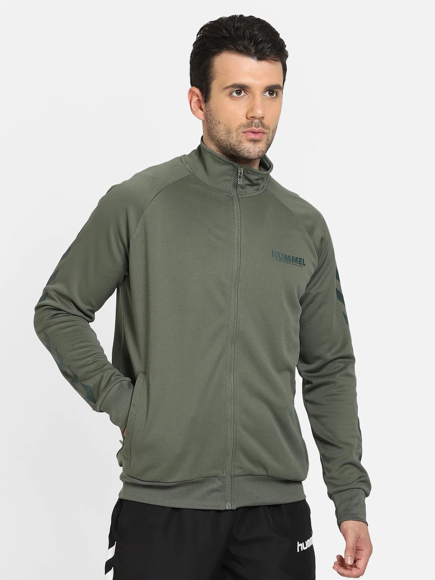 Legacy Men Polyester Green Jacket