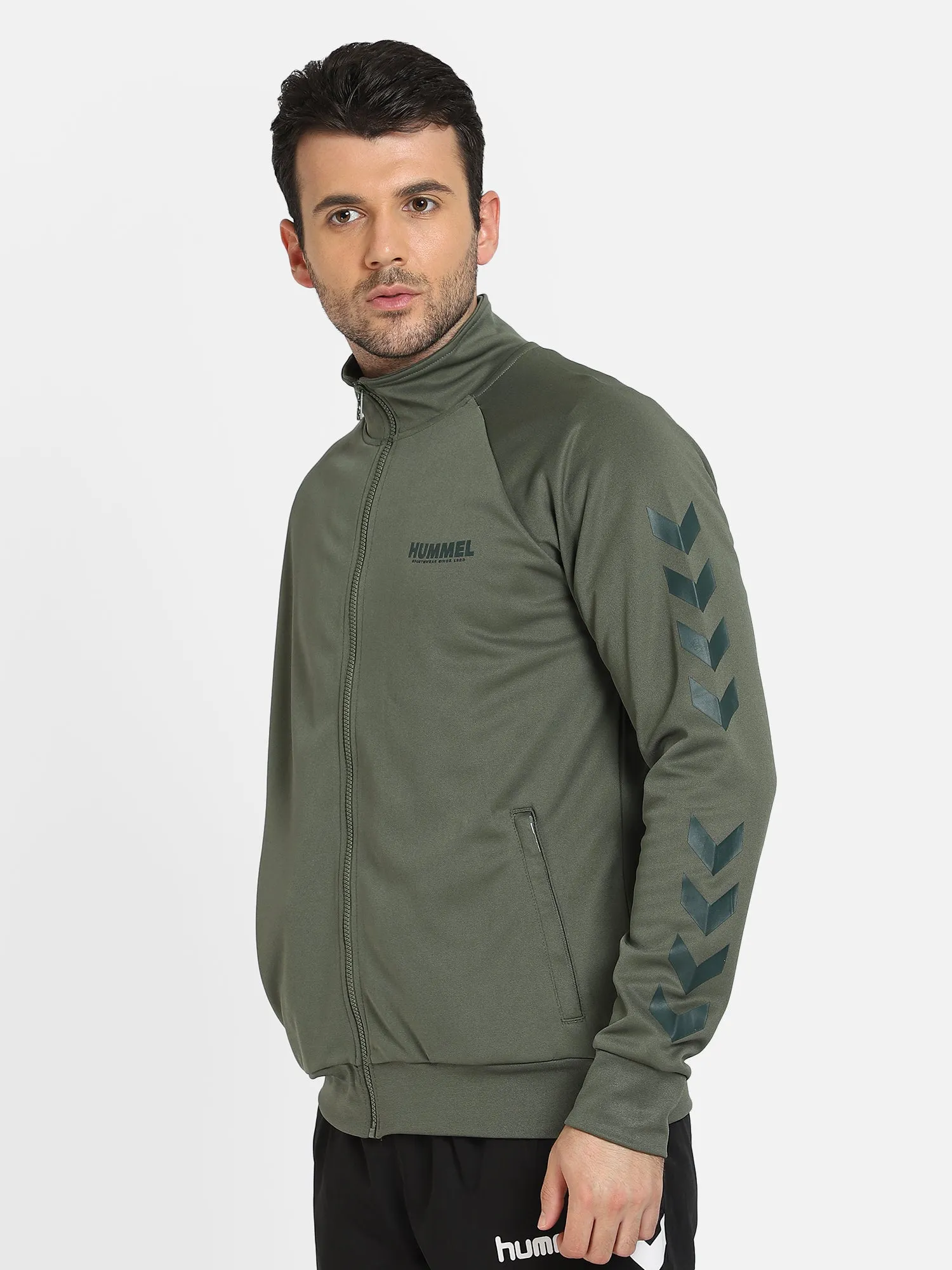 Legacy Men Polyester Green Jacket