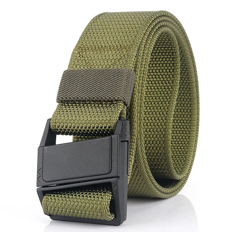 Lightweight Plastic Magnetic Buckle Outdoor Belt