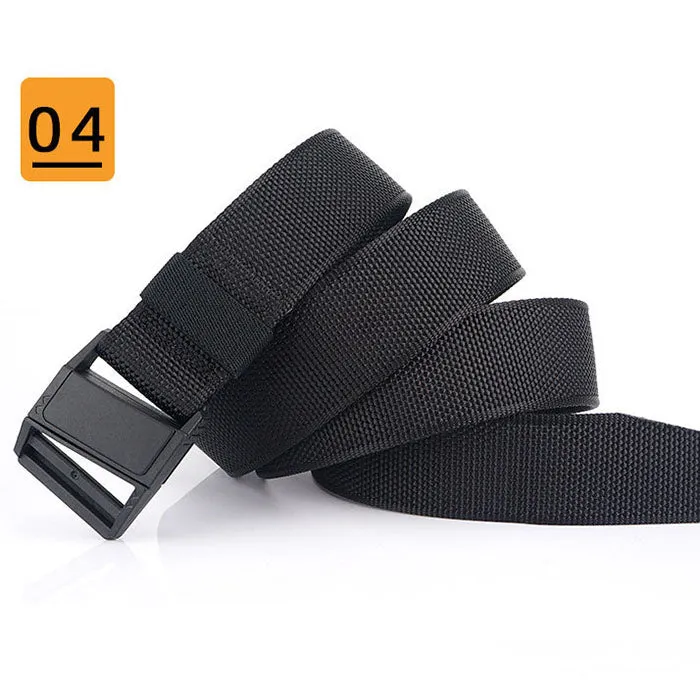 Lightweight Plastic Magnetic Buckle Outdoor Belt