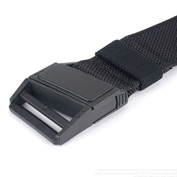 Lightweight Plastic Magnetic Buckle Outdoor Belt