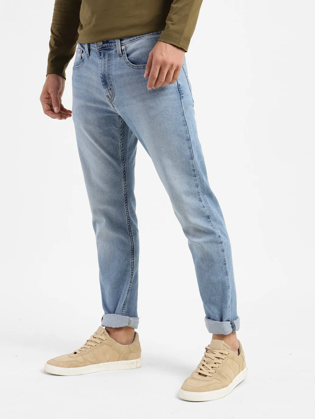 Men's 512 Blue Slim Tapered Fit Jeans