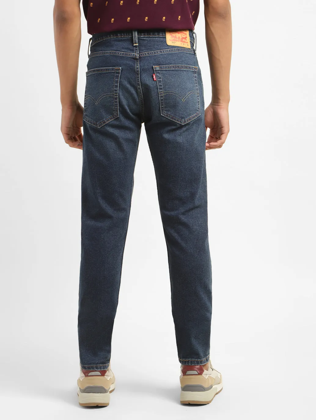 Men's 512 Blue Slim Tapered Fit Jeans