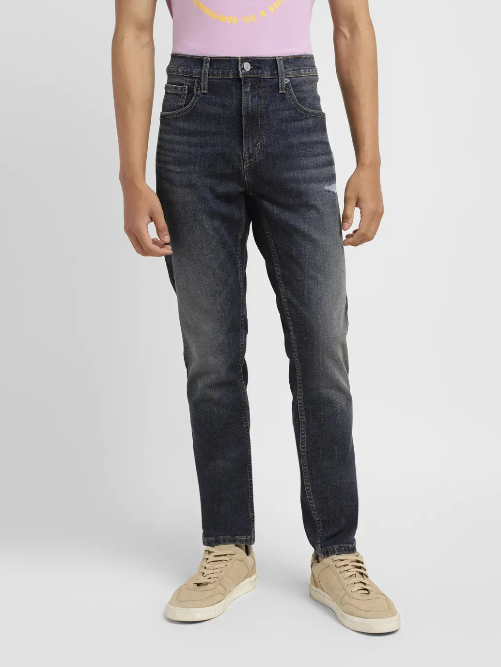 Men's 512 Mid Indigo Slim Tapered Fit Jeans