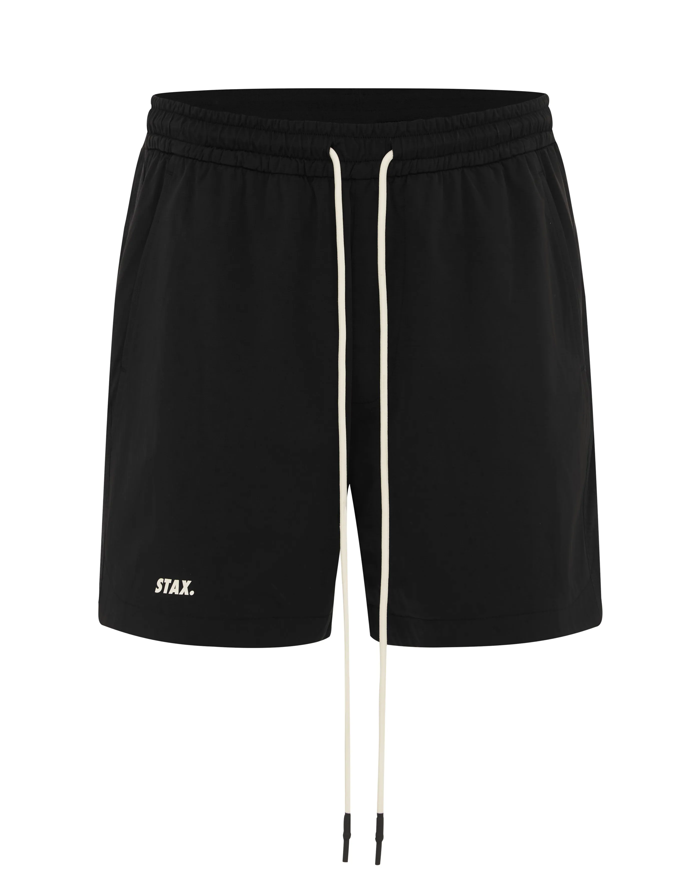 Mens Sport Nylon Shorts - Black