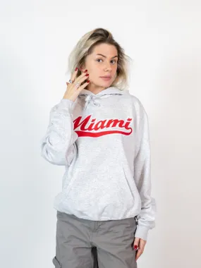 MIAMI SPORT HOODIE - GRÅ 