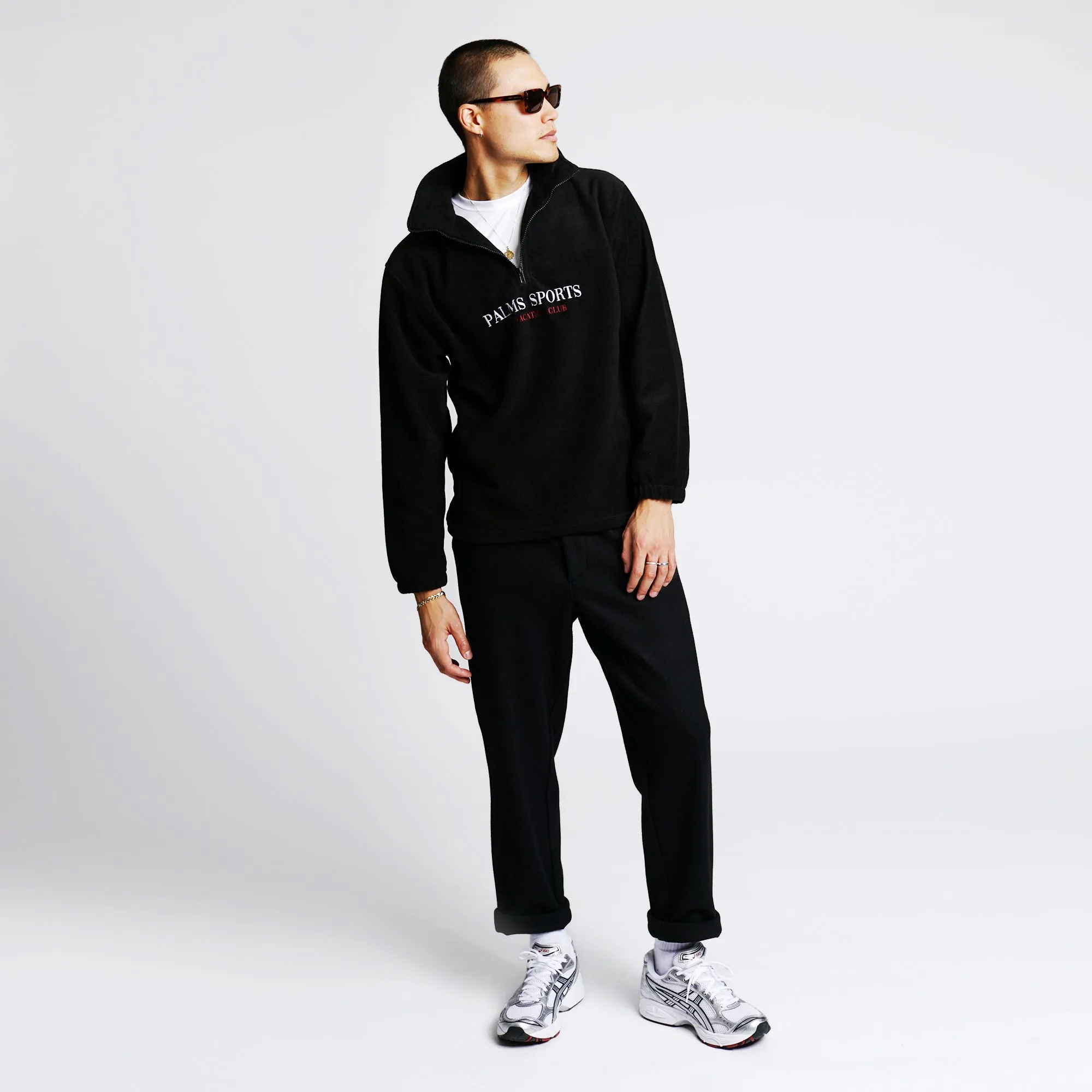 Palms Sports Fleece Sweater - Black