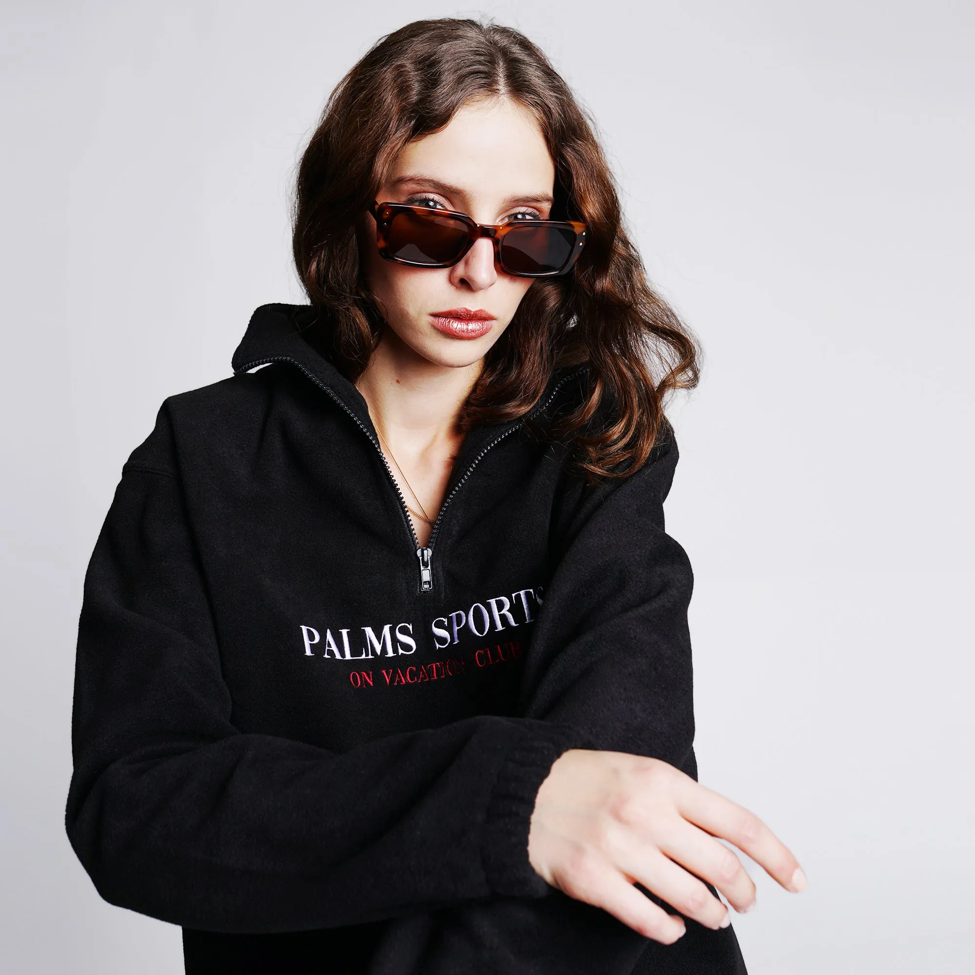 Palms Sports Fleece Sweater - Black