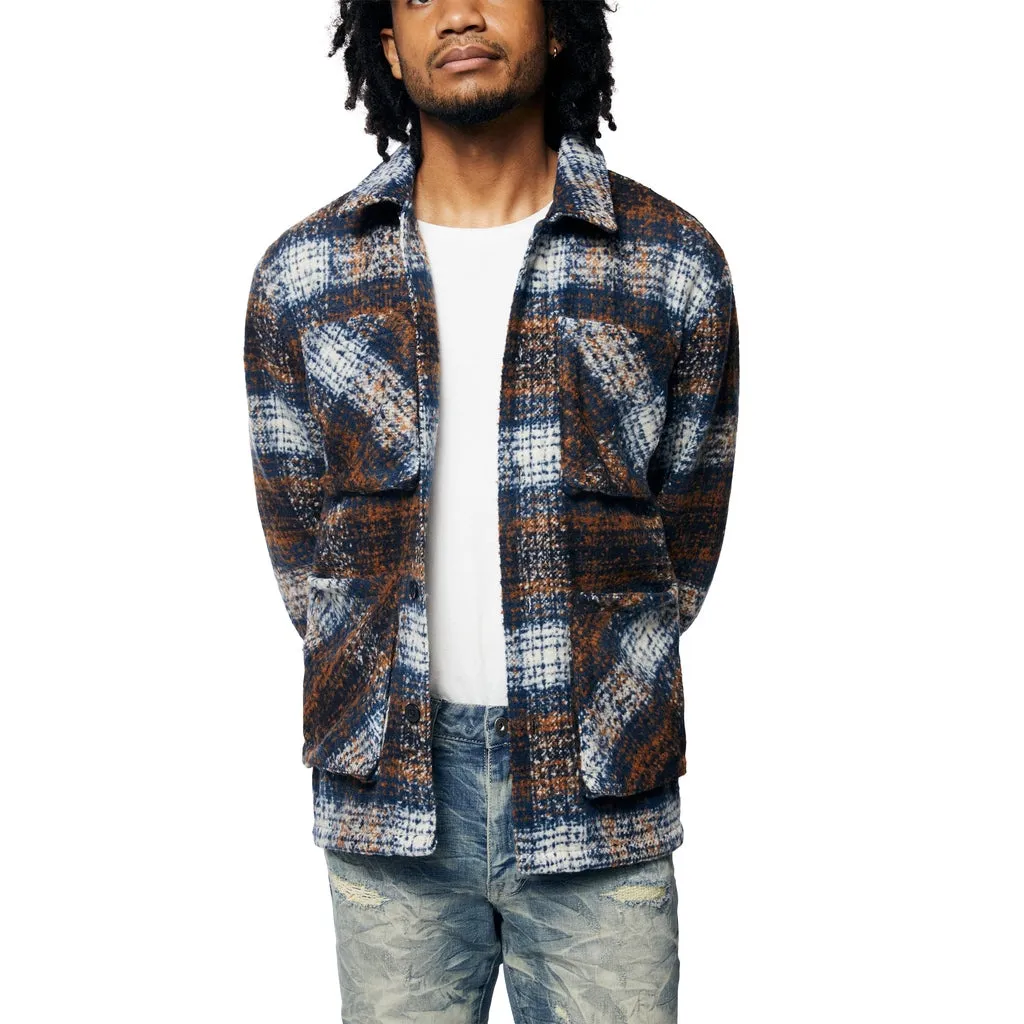 Plaid Flannel Overshirt - Summit