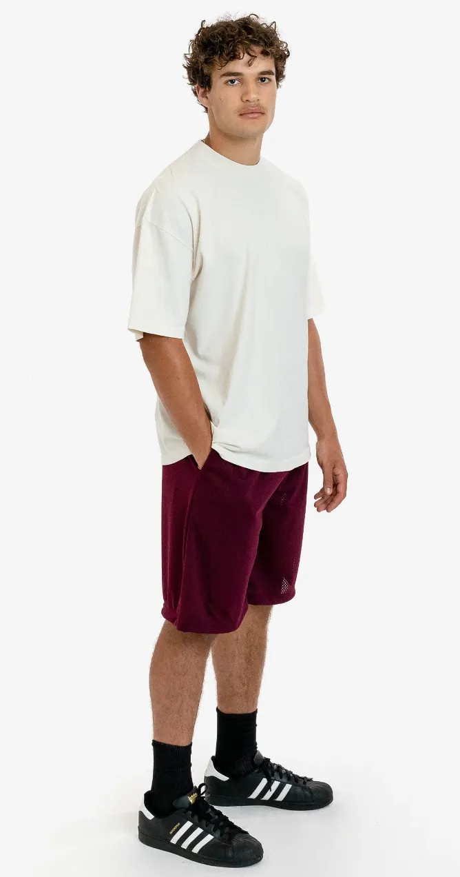 Pro Mesh Mid-Length Short [ Burgundy ]