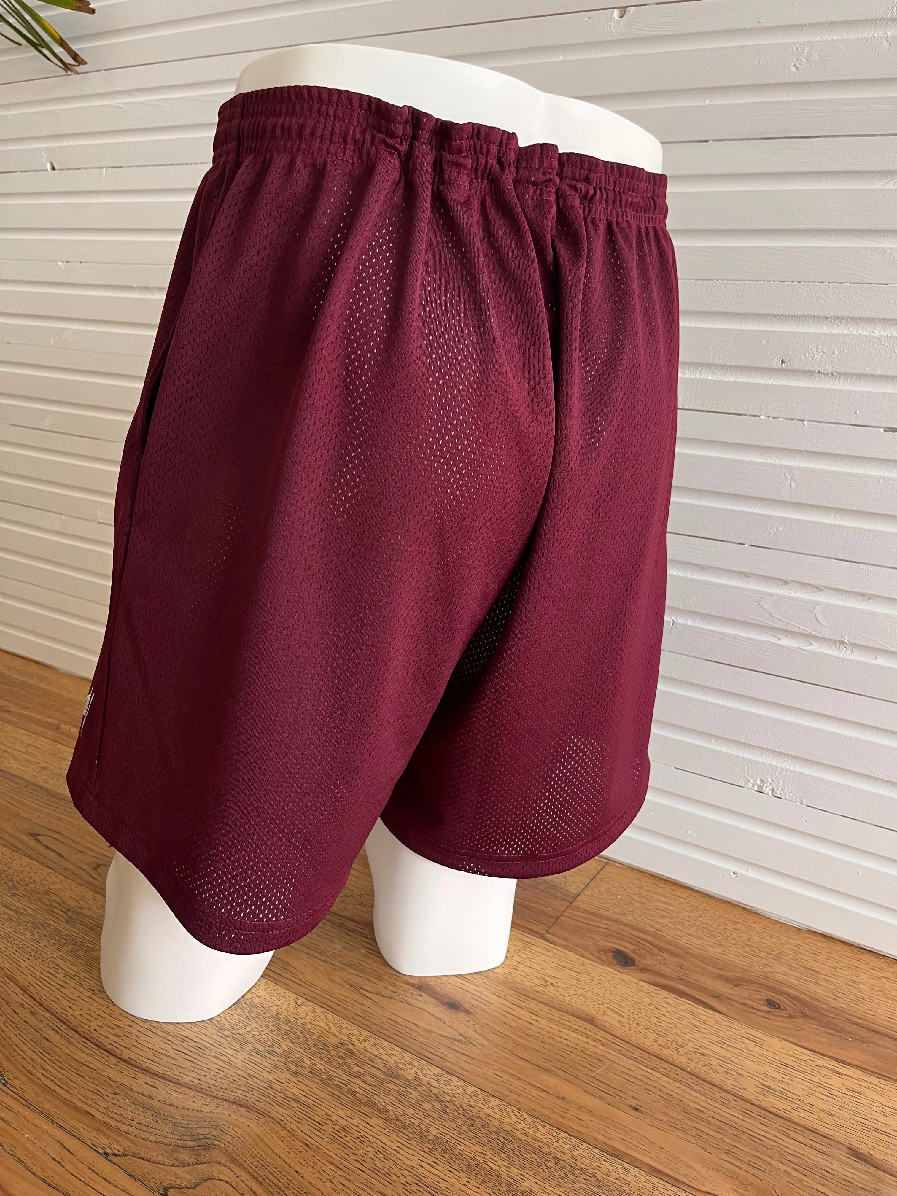 Pro Mesh Mid-Length Short [ Burgundy ]