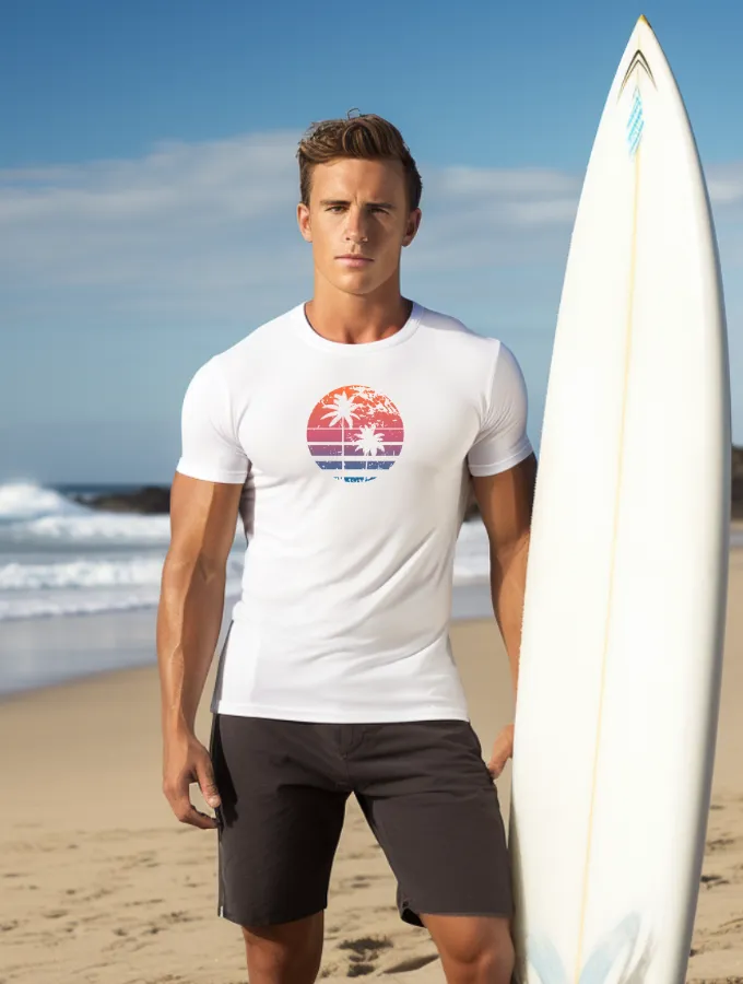 RIP TEE - VINTAGE SURF SERIES - WHITE