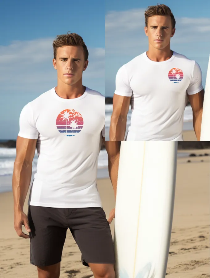 RIP TEE - VINTAGE SURF SERIES - WHITE