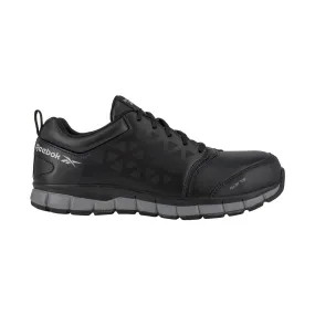 Sublite Cushion Alloy-Toe Athletic Work Shoe Black