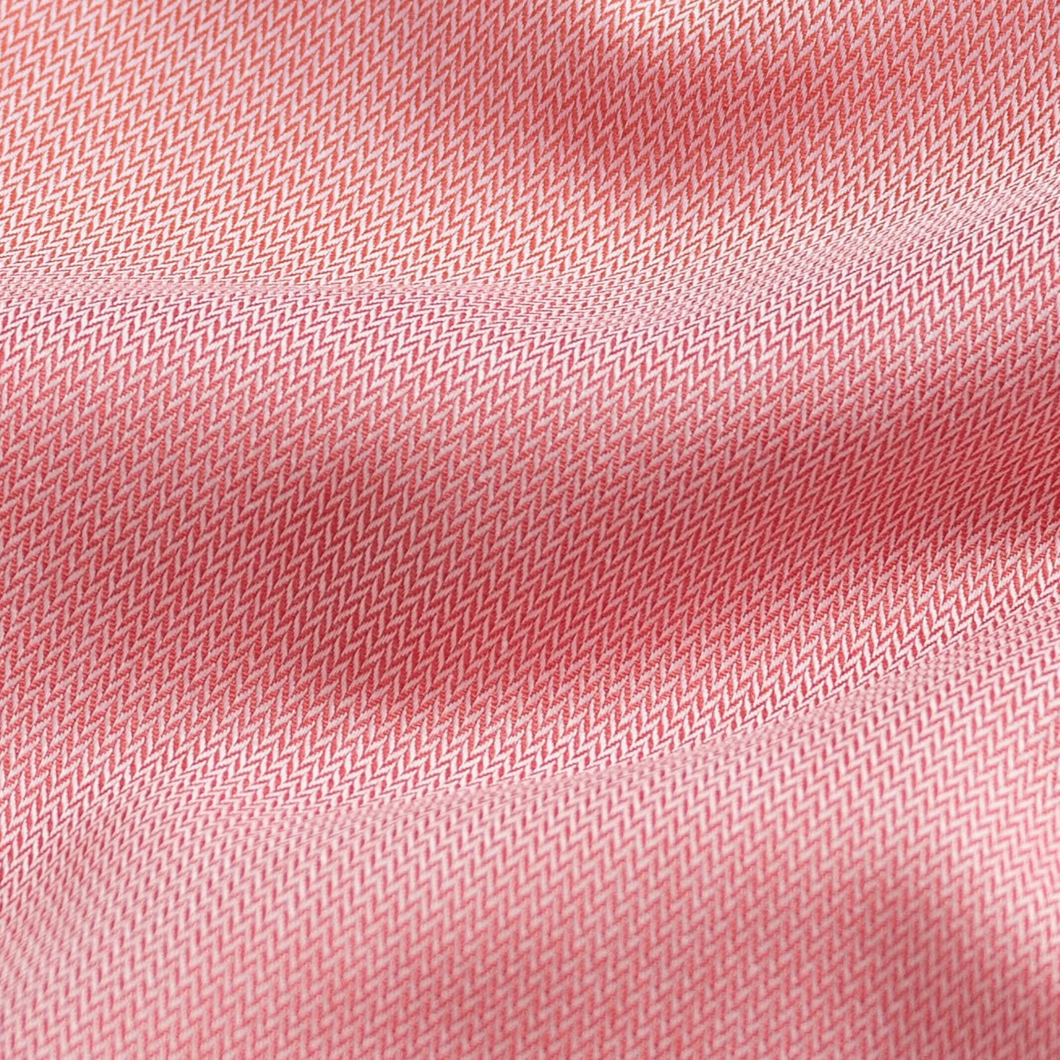 The Red Hutchins Herringbone Custom Shirt