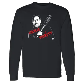 The Walking Dead Lucille Is Thirsty Adult Long Sleeve T-Shirt