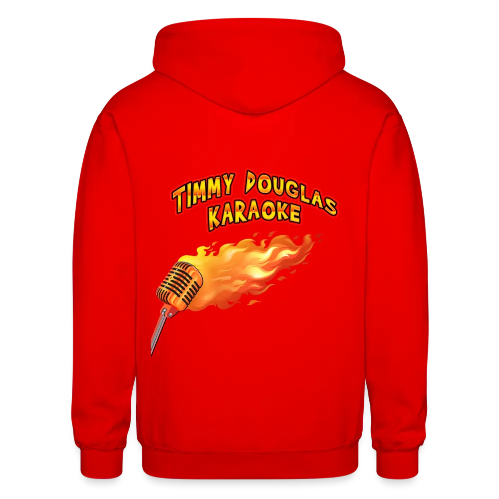 Timmy Douglas Karaoke - Gildan Heavy Blend Adult Zip Hoodie