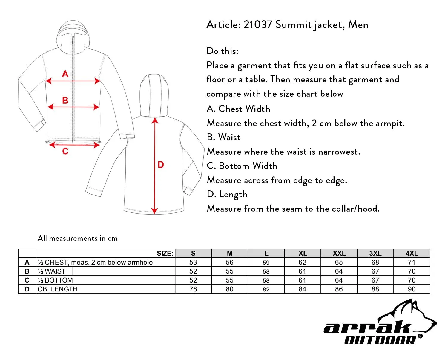 Waterproof Summit Jacket Men (Olive)